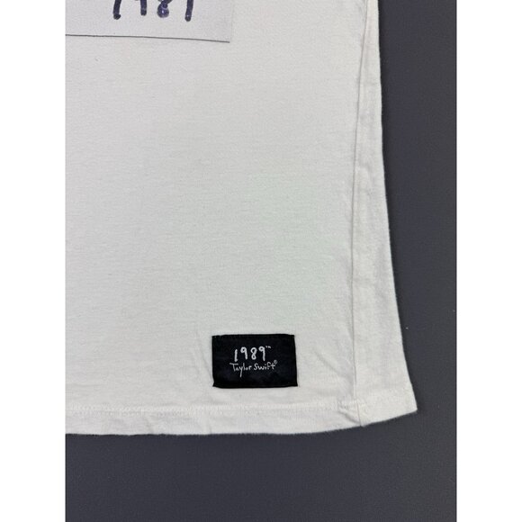 Taylor Swift World Tour 1989 Concert Ringer Shirt Womens Small Polaroid Swiftie - Picture 4 of 8